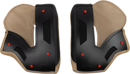 ICON Elsinore™ Cheek Pads - Brown - Large 0134-3767
