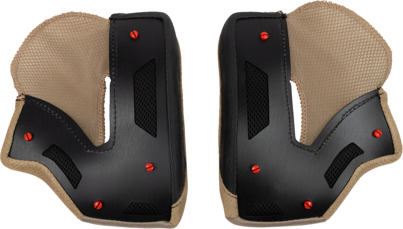 ICON Elsinore™ Cheek Pads - Brown - XL 0134-3768