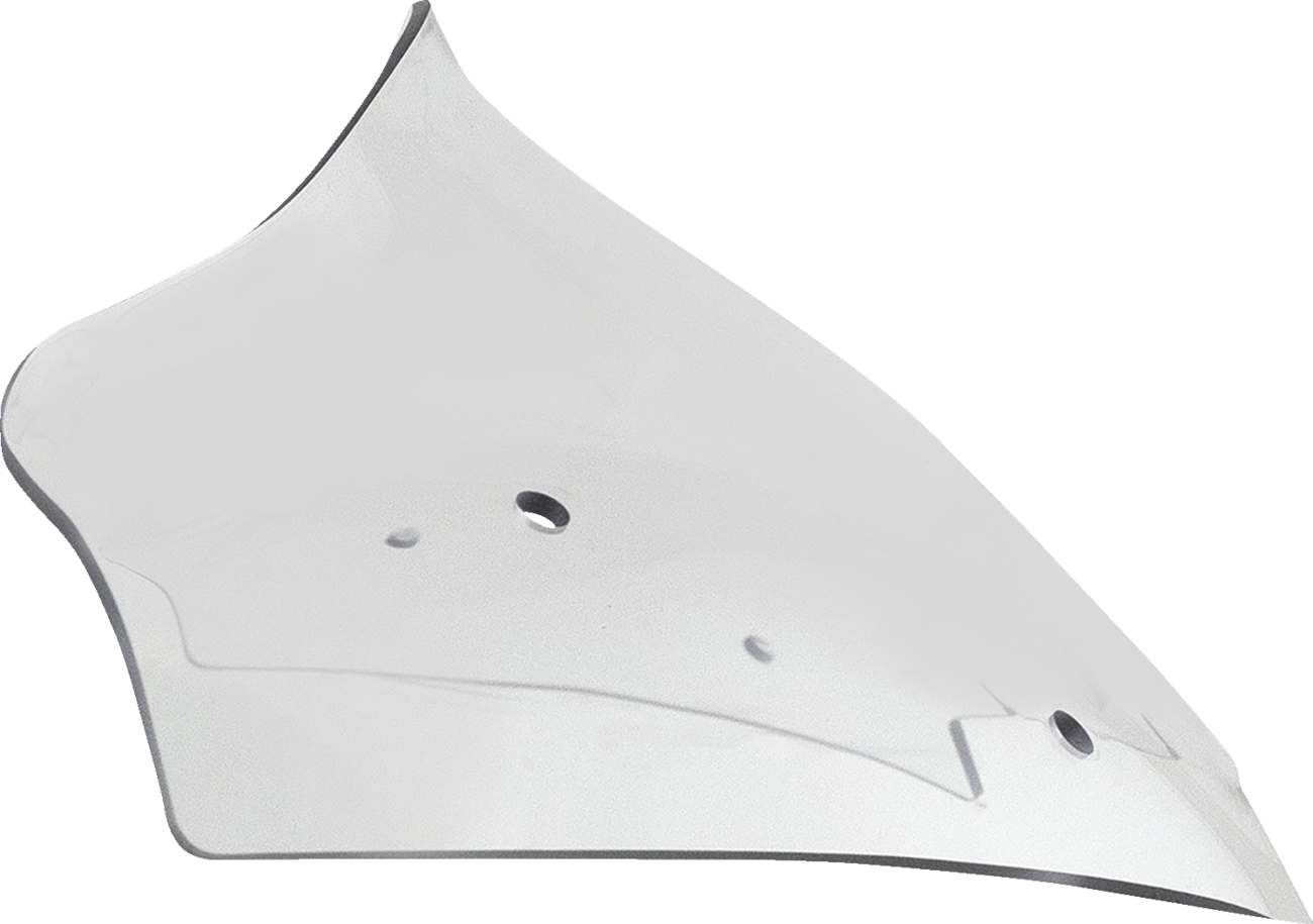 KLOCK WERKS Sport Flare™ Windshield - 8" - Clear - FLTRX KWW-01-0708-C