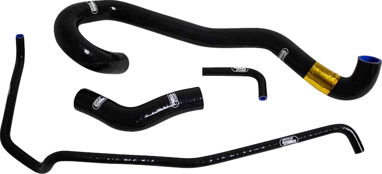SAMCO SPORT Radiator Hose Kit - Black - Pan America HAR-4-BK