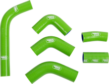 SAMCO SPORT Race Fit Radiator Hose Kit - Green - Kawasaki KAW-103-GN
