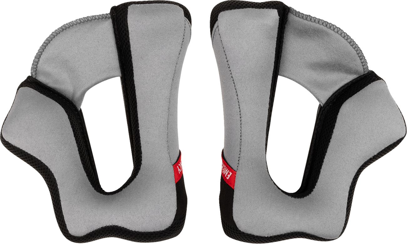 THOR Reflex Sport Cheek Pads - Gray/Black - XS 0134-3992
