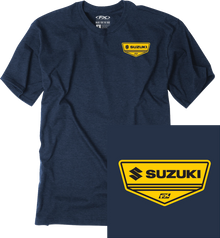 FACTORY EFFEX Suzuki Apex RM T-Shirt - Navy - 2XL 28-87428