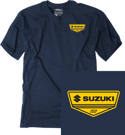 FACTORY EFFEX Suzuki Apex RM T-Shirt - Navy - 2XL 28-87428