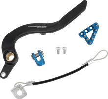 MOOSE OFFROAD Brake Pedal - Blue 82-0226-21-22