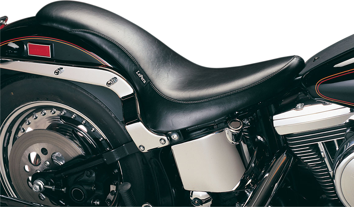 LE PERA King Cobra 2-Up Seat - Black - Softail '00-'17 LX-890