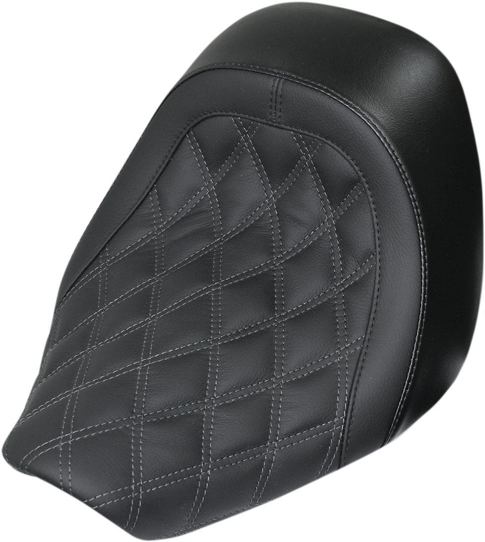 DANNY GRAY Speed Cradle Solo Seat - Double Diamond Stitch - FXCW/C '08-'11 21-714DIA