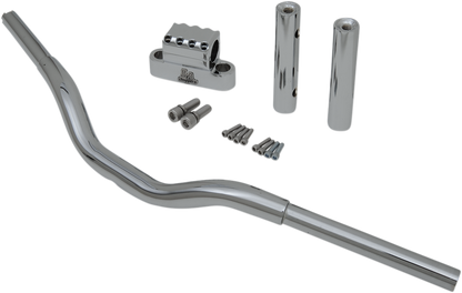LA CHOPPERS Kage Fighter-T Handlebar - 10" - Chrome LA-7335-06