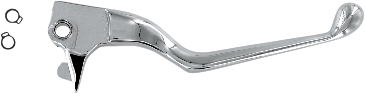 DRAG SPECIALTIES Wide Blade Replacement Brake Lever - Chrome H07-0575-B