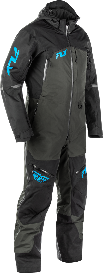 Incline Monosuit Black/Grey/Blue 2x