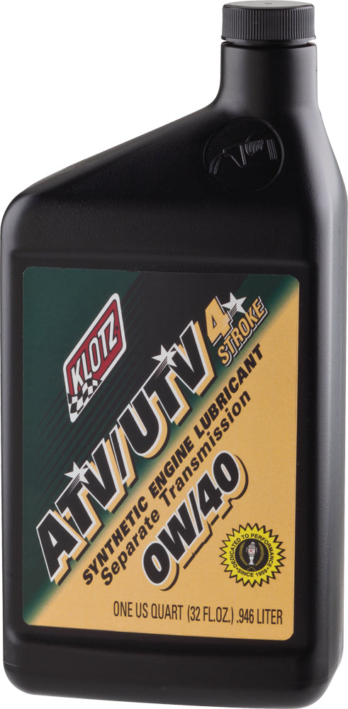 Atv/Utv Synthetic Engine Lube 0w40 32oz