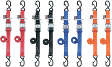 POWERTYE MFG. Ratchet Tie-Downs - 1-1/2" x 6-1/2' - Black 30572-S