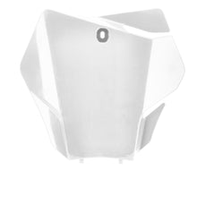 Front Number Plate Gas/Ktm White