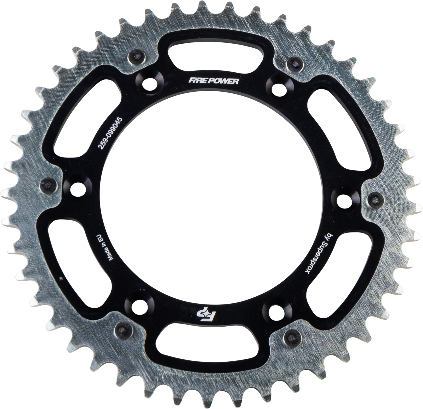 Rear Sprocket Hybrid 45t Blk/Sil