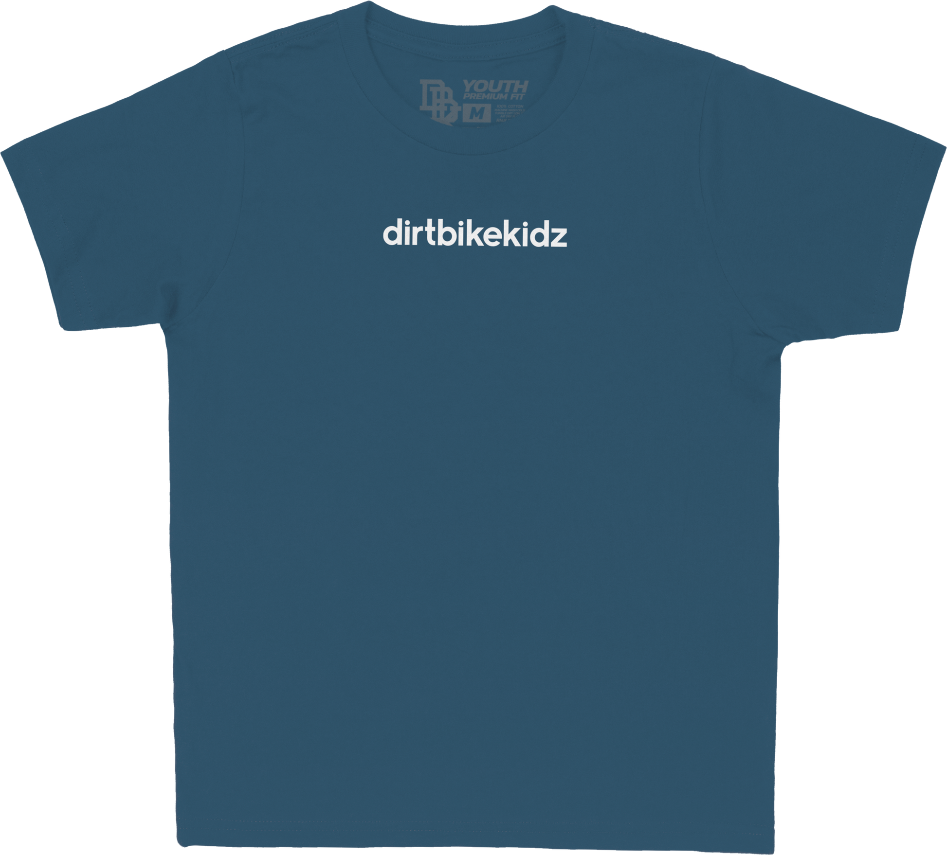 Moto Is Dope Youth Tee Lagoon Blue Ys