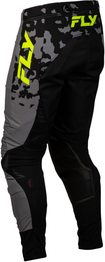 Youth Lite Flake Pants Grey/Hi Vis/Black Sz 26