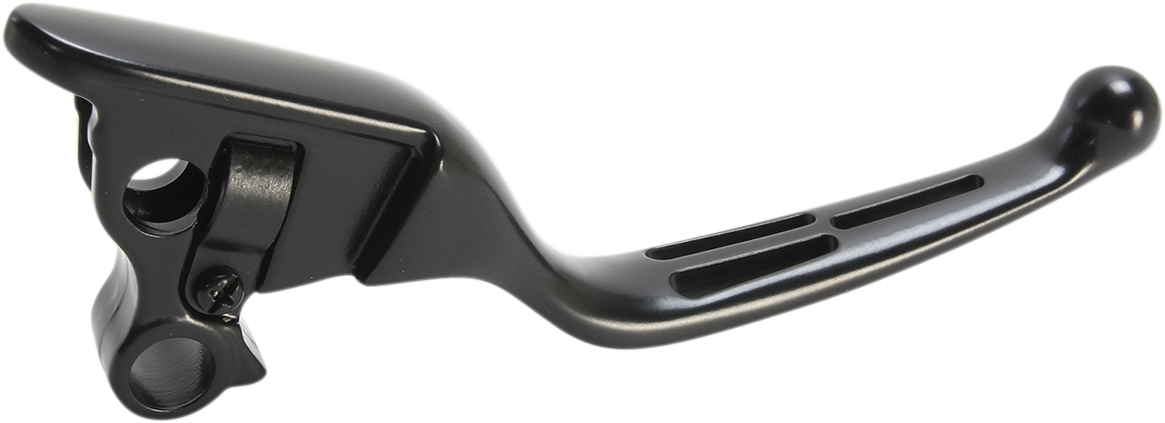 DRAG SPECIALTIES Slotted Wide Blade Replacement Clutch Lever - Black H07-0603MB-C