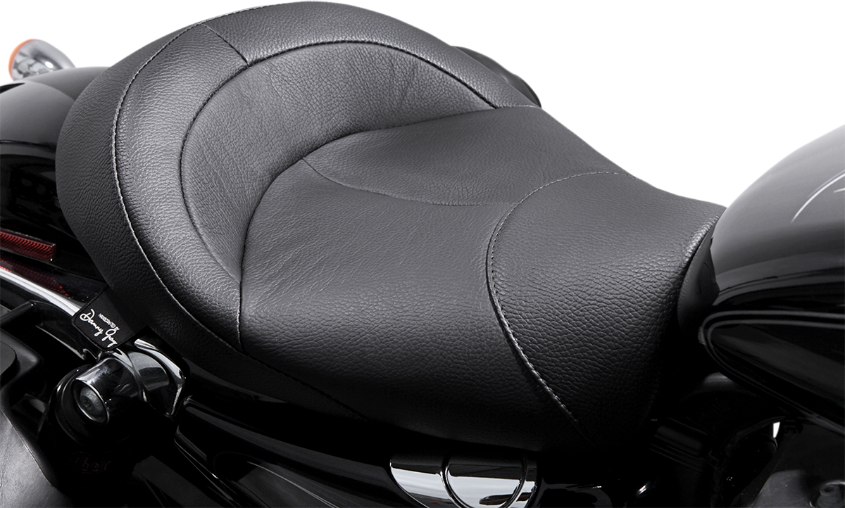 DANNY GRAY BigIST Solo Seat - Black Leather - XL '04-'17 FA-DGE-0274