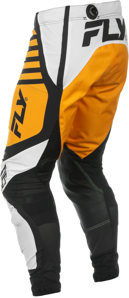 Lite Pants White/Black/Mustard Sz 30