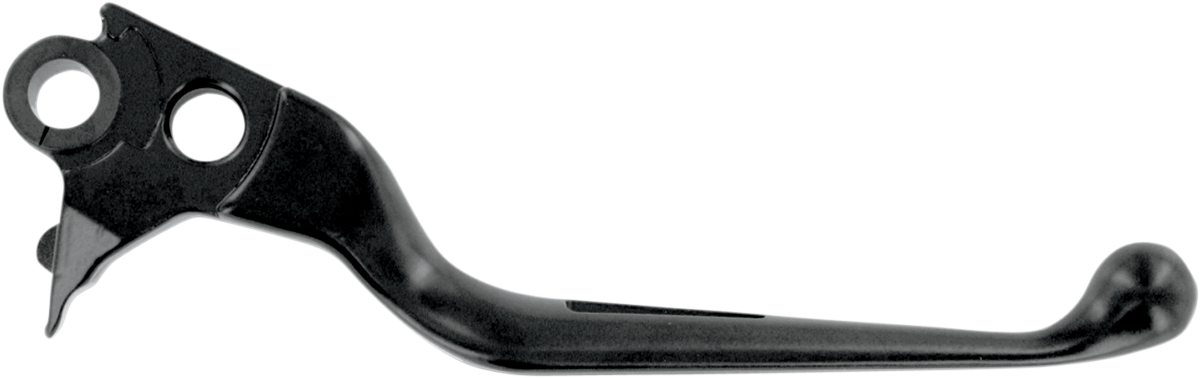 DRAG SPECIALTIES Slotted Wide Blade Replacement Brake Lever - Black H07-0769B-B
