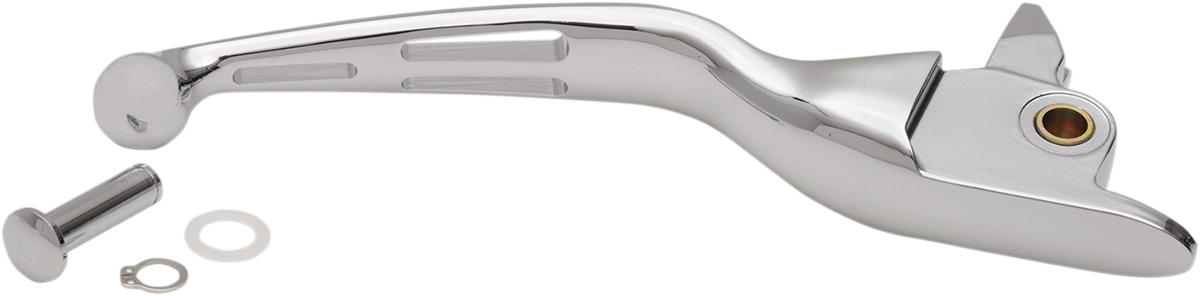 DRAG SPECIALTIES Slotted Wide Blade Replacement Brake Lever - Chrome H07-0601-B