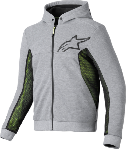 ALPINESTARS Chrome Air Sport Hoodie - Heather Gray/Black - Medium 4200425-9196-M