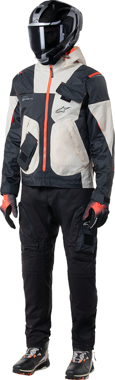 ALPINESTARS Mogress Air Jacket - Black/Almond/Hot Orange - Large 3301625-1489-L