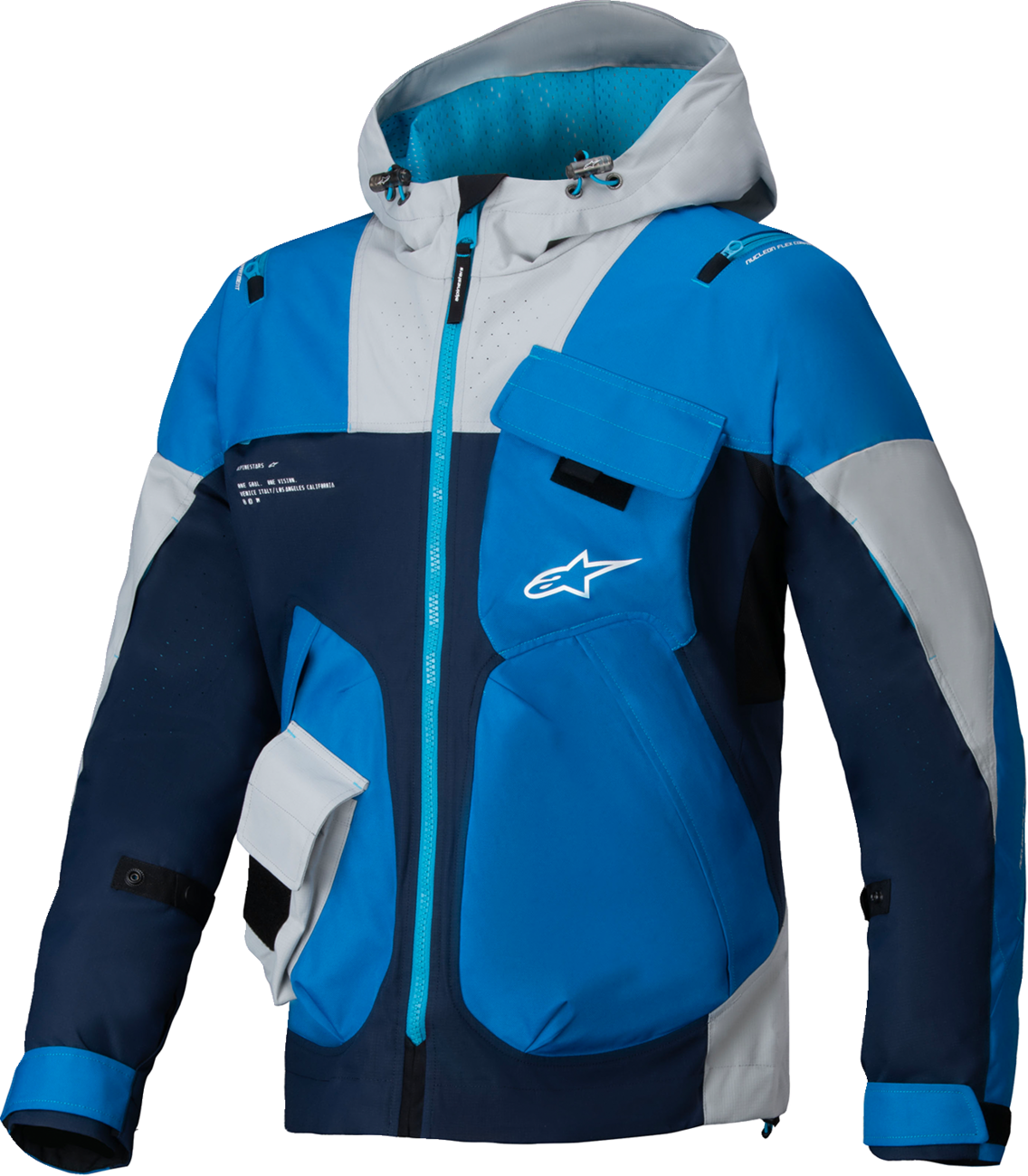 ALPINESTARS Mogress Air Jacket - Blue/Almond - 3XL 3301625-7187-3XL