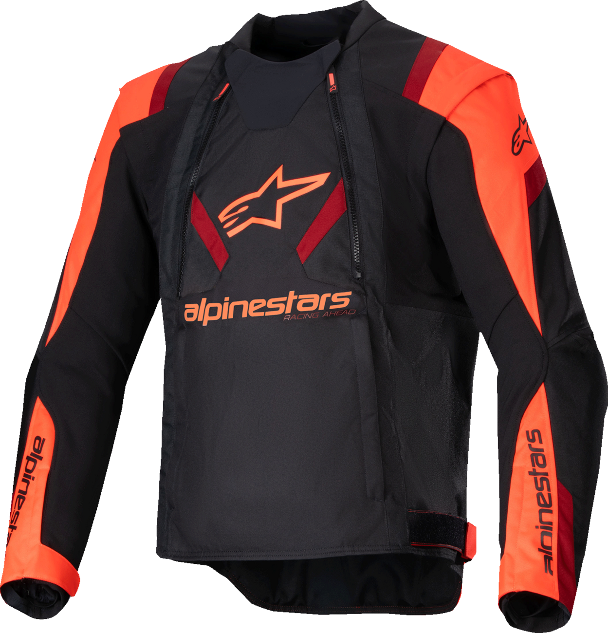 ALPINESTARS T-Stunt Air Jacket - Black/Red Fluo/Dark Red - XL 3301825-1365-XL
