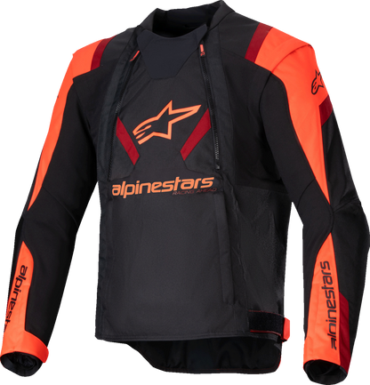 ALPINESTARS T-Stunt Air Jacket - Black/Red Fluo/Dark Red - 2XL 3301825-1365-2X