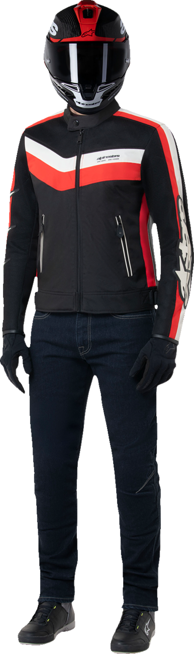 ALPINESTARS T-Dyno Air Jacket - Black/Bright Red - 2XL 3301725-1486-2X