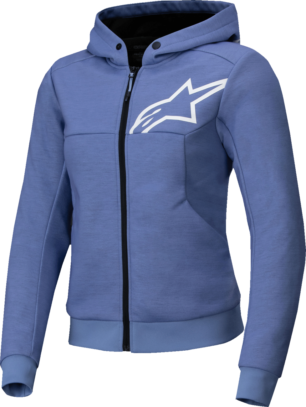 ALPINESTARS Stella Chrome v2 Sport Hoodie - Blue Violet/White - Small 4210225-7185-S