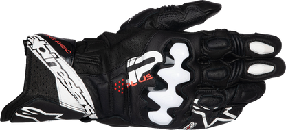 ALPINESTARS GP Plus R V3 Leather Gloves - Black/White - Small 3550825-12-S