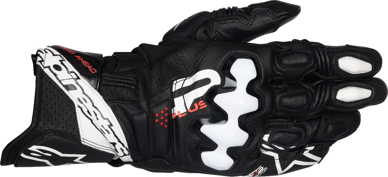 ALPINESTARS GP Plus R V3 Leather Gloves - Black/White - 2XL 3550825-12-2X