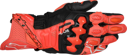 ALPINESTARS GP Plus R V3 Leather Gloves - Bright Red/Fluo Red/Black - Large 3550825-3097-L