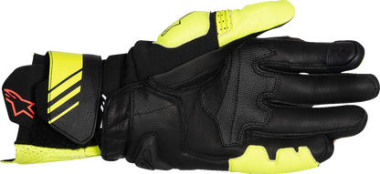 ALPINESTARS GP Plus R V3 Leather Gloves - Fluo Yellow/Black - XL 3550825-551-XL