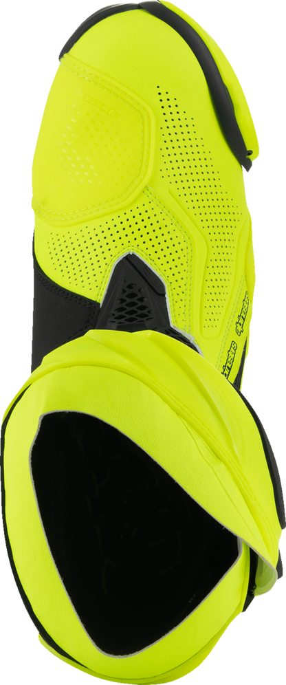 ALPINESTARS Supertech R Vented Boots - Fluorescent Yellow/Black - US 9 / EU 43 2220121-551-43