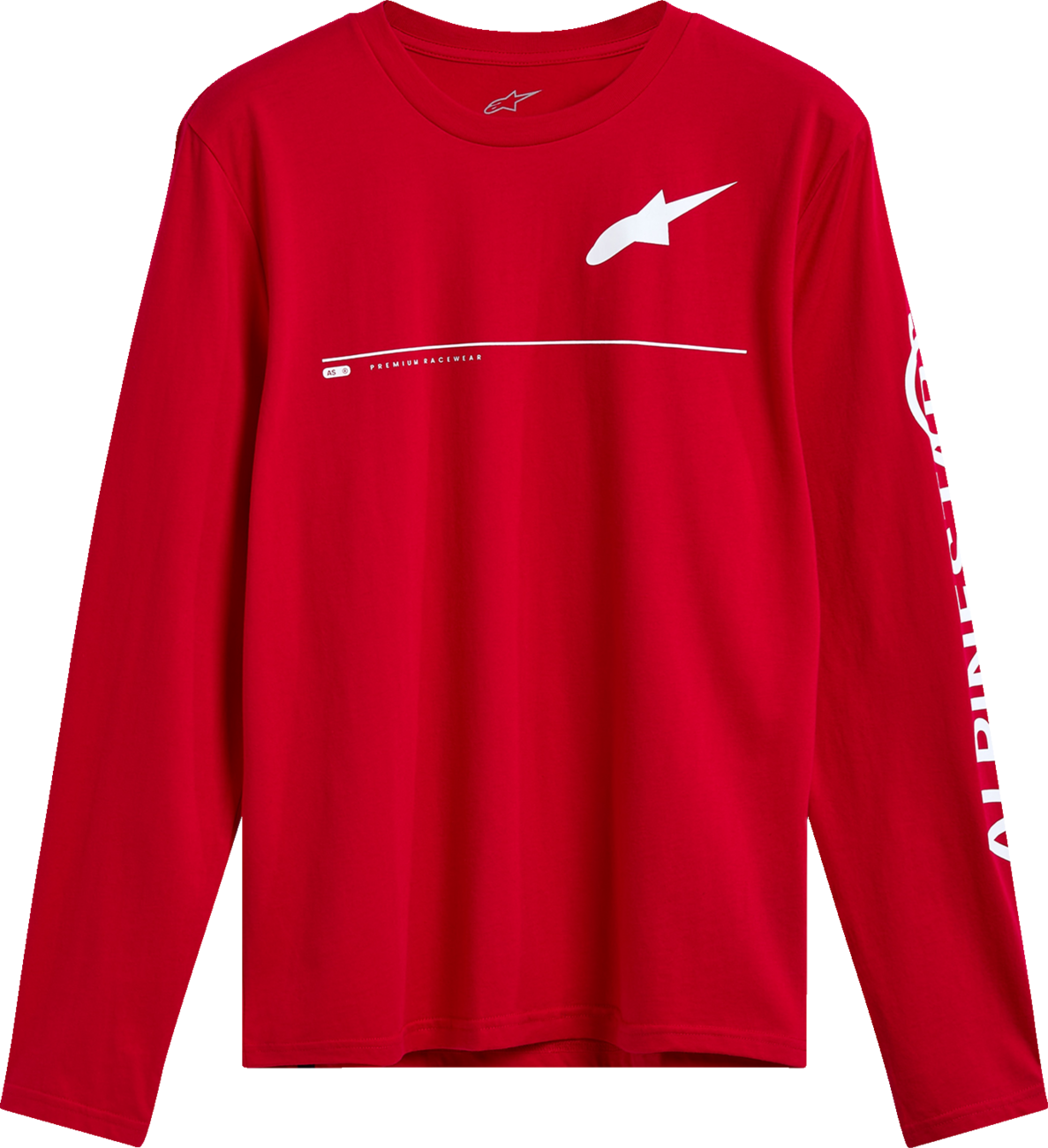 ALPINESTARS Committed Long-Sleeve CSF T-Shirt - Red - Medium 1215-71200-30-M