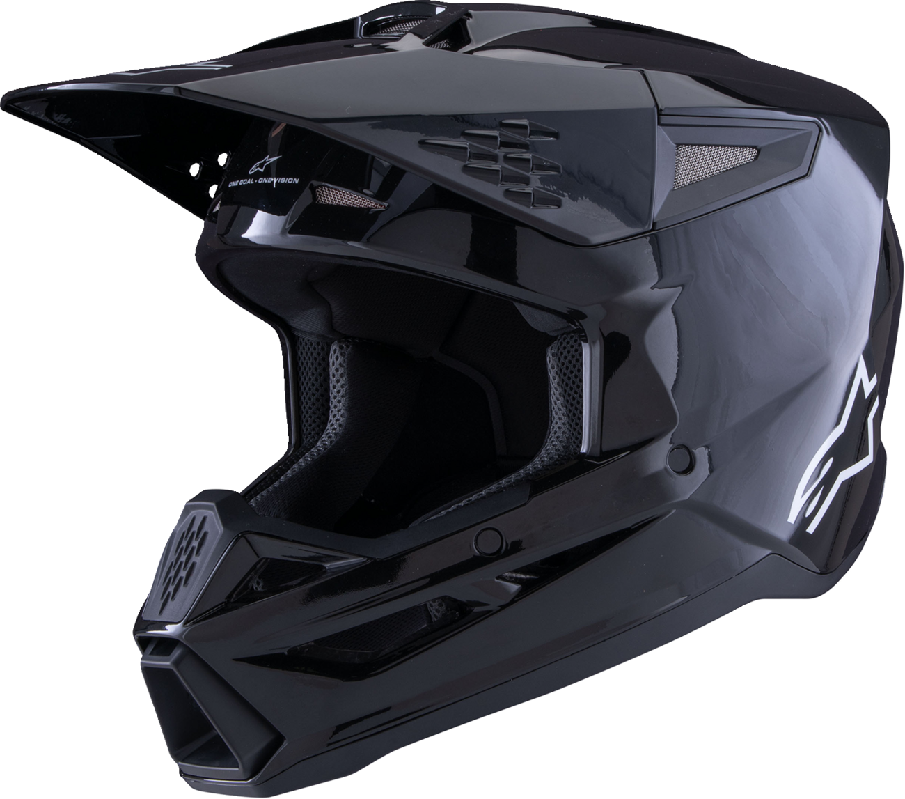 ALPINESTARS SM3 Helmet - Solid - Gloss Black - XS 8300326-1180-XS