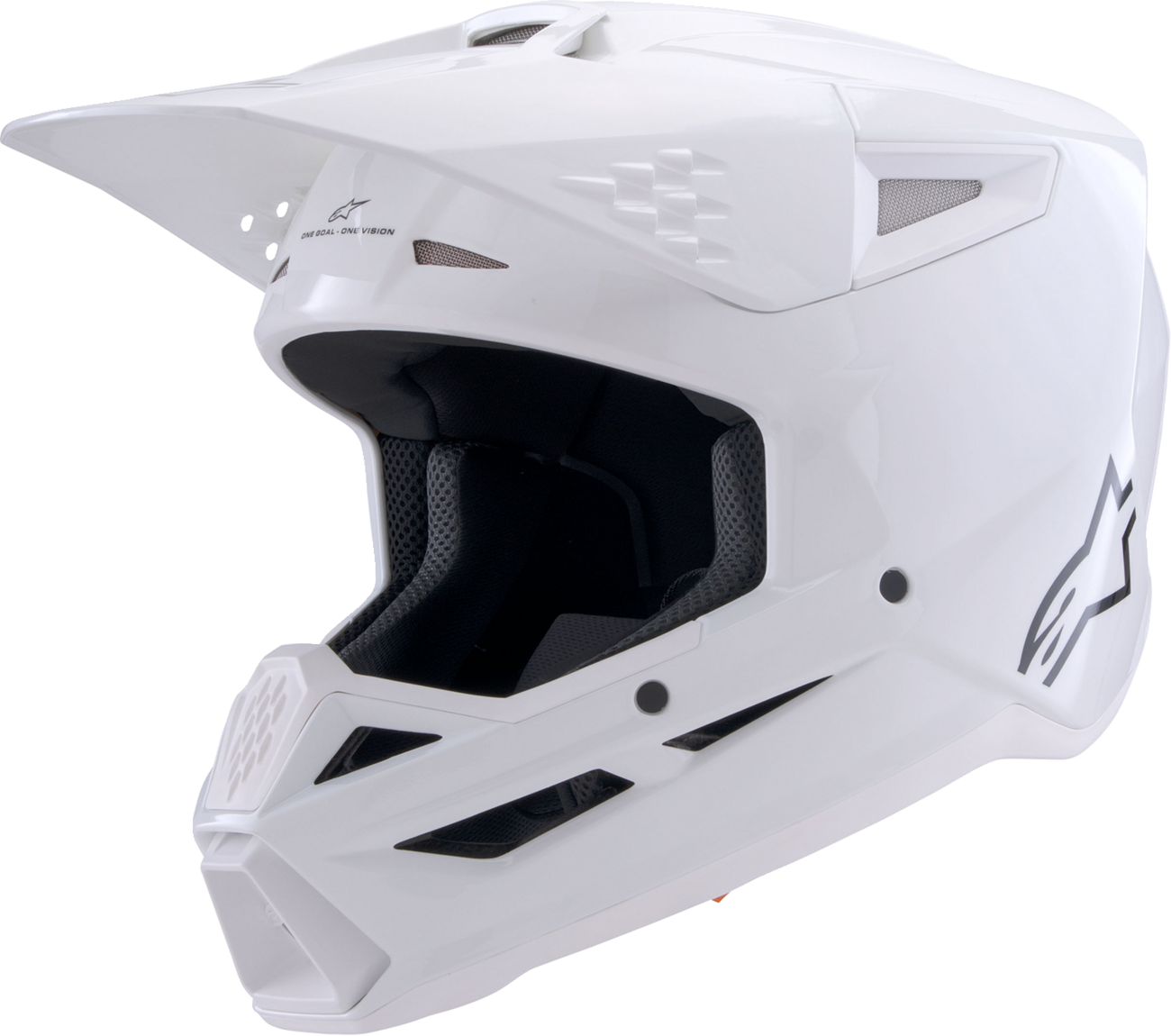 ALPINESTARS SM3 Helmet - Solid - Gloss White - XS 8300326-2180-XS