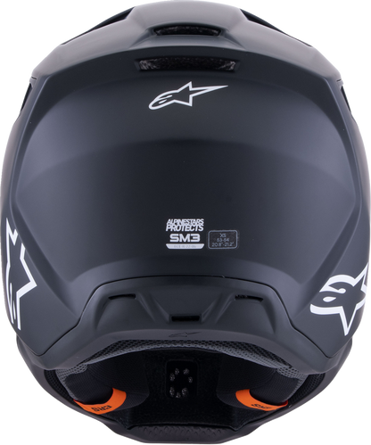 ALPINESTARS SM3 Helmet - Solid - Matte Black - XL 8300326-110-XL