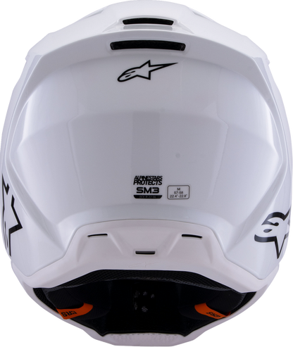 ALPINESTARS SM3 Helmet - Solid - Gloss White - Medium 8300326-2180-M