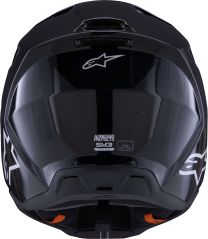 ALPINESTARS SM3 Helmet - Solid - Gloss Black - Large 8300326-1180-L