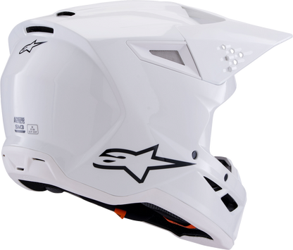 ALPINESTARS SM3 Helmet - Solid - Gloss White - Medium 8300326-2180-M