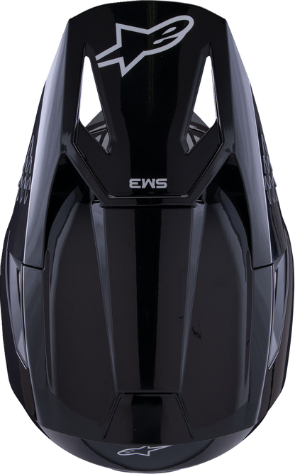 ALPINESTARS SM3 Helmet - Solid - Gloss Black - Large 8300326-1180-L