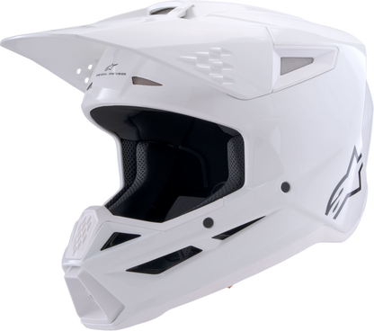 ALPINESTARS SM3 Helmet - Solid - Gloss White - Large 8300326-2180-L