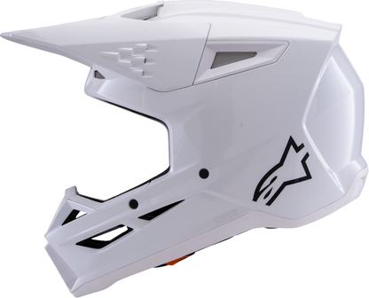 ALPINESTARS SM3 Helmet - Solid - Gloss White - Small 8300326-2180-S