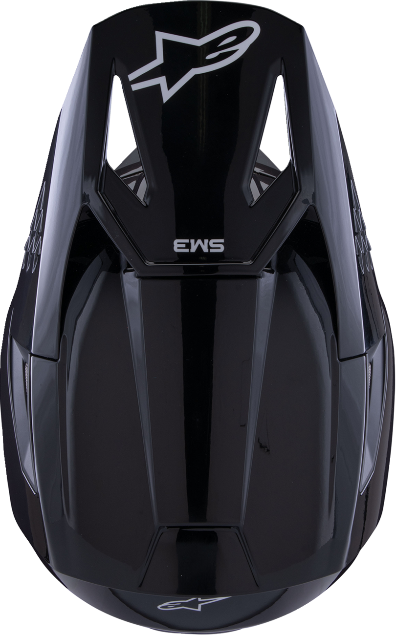 ALPINESTARS SM3 Helmet - Solid - Gloss Black - Medium 8300326-1180-M