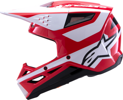 ALPINESTARS SM3 Helmet - Heat - Gloss Red/White/Black - Medium 8301026-3126-M
