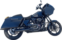 BASSANI XHAUST 2-into-1 Mid-Length Super Bike Exhaust System - 4" Muffler - M8 Touring 1F98B